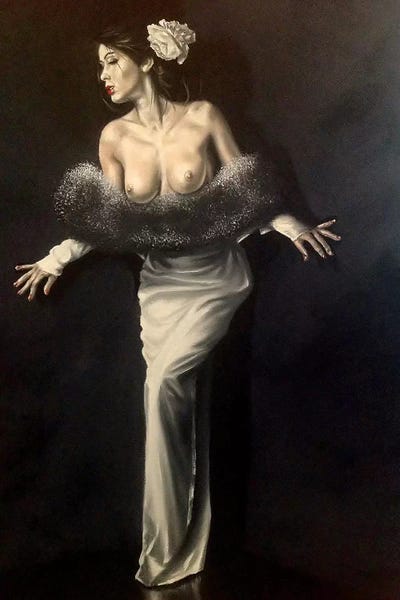 Lucia by Johnny Popkess art print