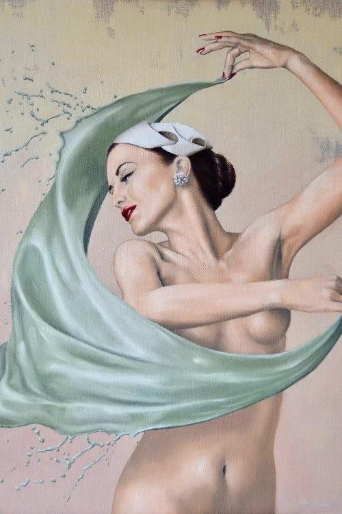 A Splash Of Green by Johnny Popkess wall art