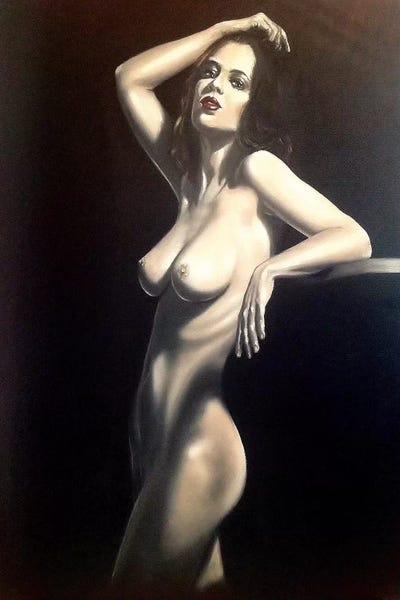 Marcella by Johnny Popkess canvas print