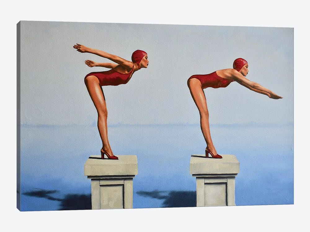 Preparation, Posture, And Poise by Johnny Popkess 1-piece Art Print