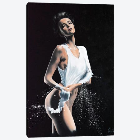 A Splash Of White Canvas Print #JPO3} by Johnny Popkess Canvas Artwork