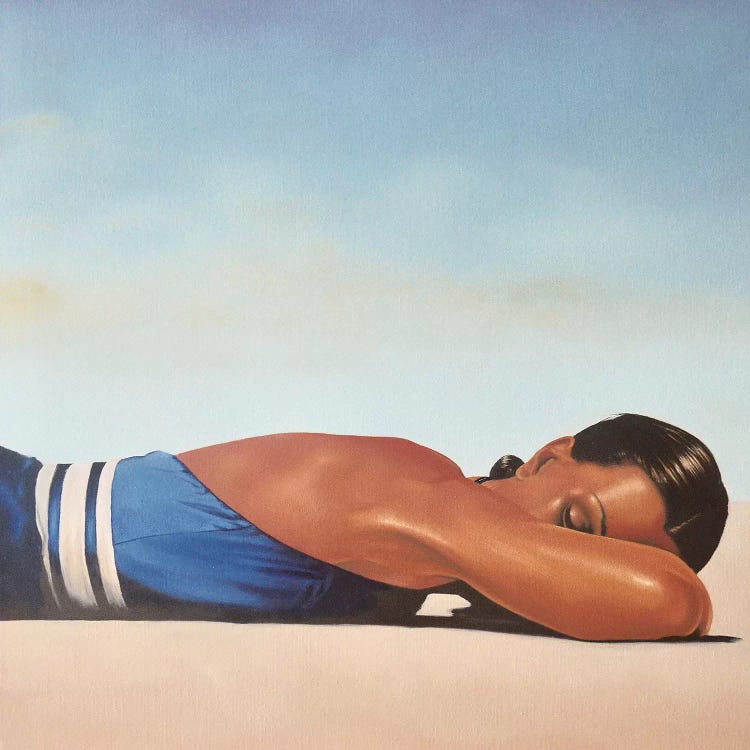Sunbather by Johnny Popkess wall art