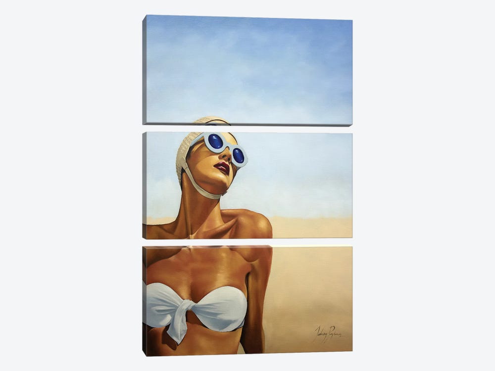 Sundrenched by Johnny Popkess 3-piece Canvas Print