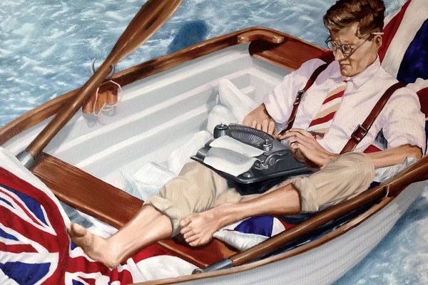 Historical Fashion: The Journalist I by Johnny Popkess