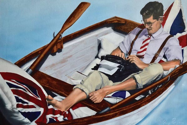 Historical Fashion: The Journalist II by Johnny Popkess