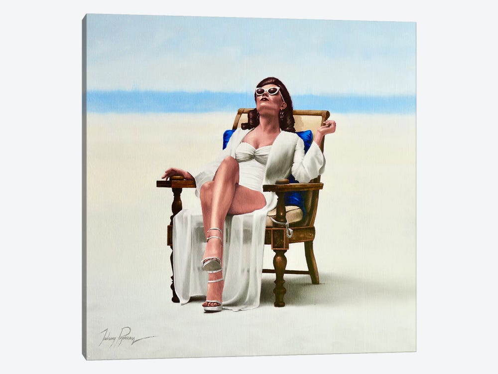 Beach Bum by Johnny Popkess 1-piece Canvas Art Print