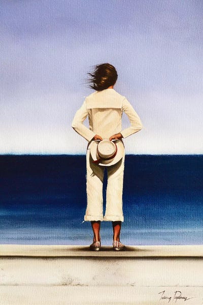 Distant Shores by Johnny Popkess canvas print