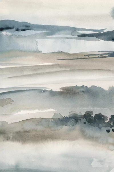 Foggy Horizon I by Jennifer Paxton Parker framed canvas print