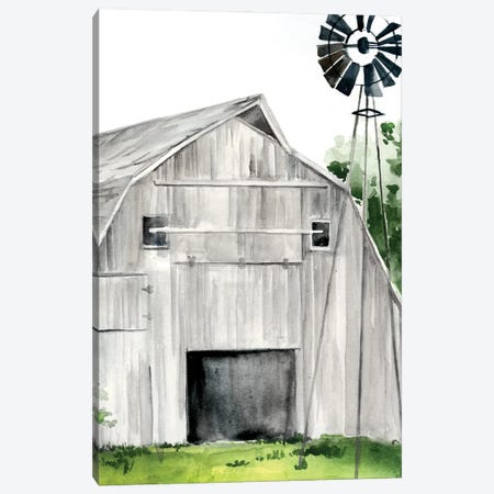 Weathered Barn II Canvas Print #JPP152} by Jennifer Paxton Parker Canvas Wall Art