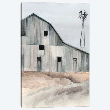 Winter Barn I Canvas Print #JPP157} by Jennifer Paxton Parker Canvas Print