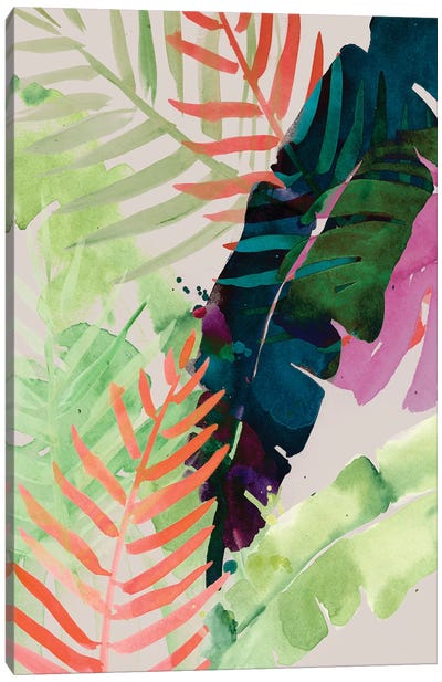 Electric Palms II Canvas Art Print - Jennifer Paxton Parker