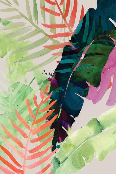 2019 | Living Coral: Electric Palms II by Jennifer Paxton Parker