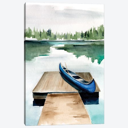 Lake Views I Canvas Print #JPP173} by Jennifer Paxton Parker Canvas Wall Art