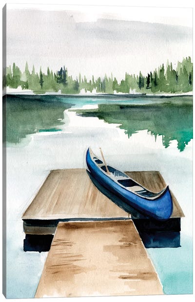 Lake Views I Canvas Art Print - Lake Art