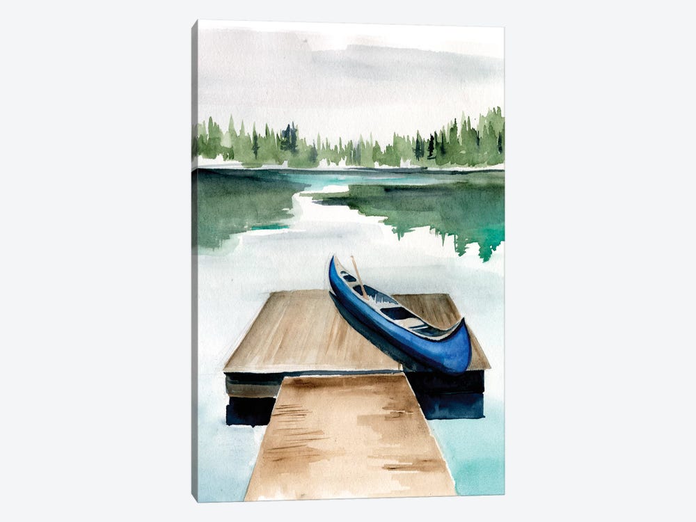 Lake Views I by Jennifer Paxton Parker 1-piece Canvas Art Print