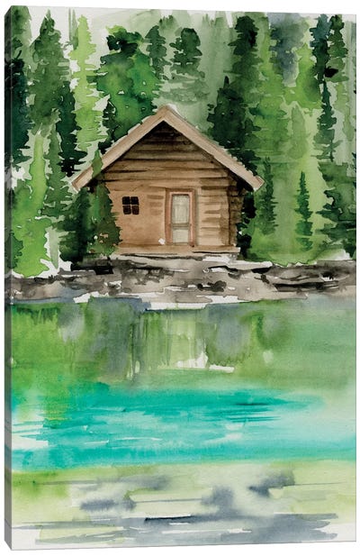 Lake Views II Canvas Art Print