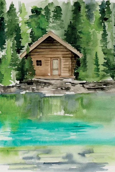 Houses: Lake Views II by Jennifer Paxton Parker