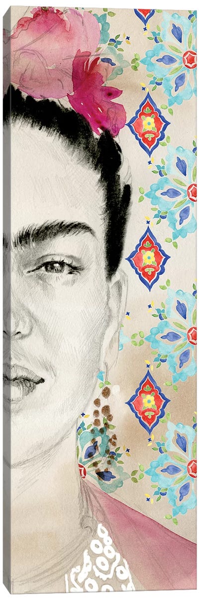 Frida Diptych I Canvas Art Print - Frida Kahlo