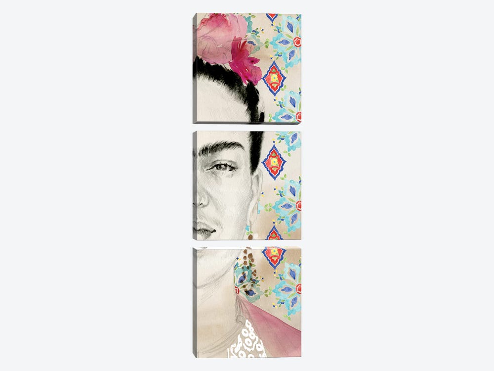 Frida Diptych I by Jennifer Paxton Parker 3-piece Canvas Art
