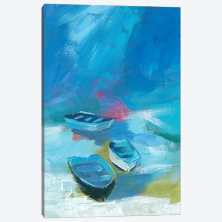 Cove Boats I Canvas Print #JPP239} by Jennifer Paxton Parker Canvas Print