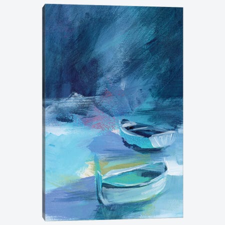 Cove Boats II Canvas Print #JPP240} by Jennifer Paxton Parker Canvas Artwork