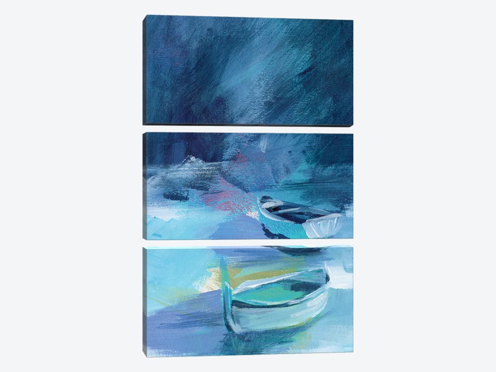 Cove Boats II by Jennifer Paxton Parker 3-piece Art Print