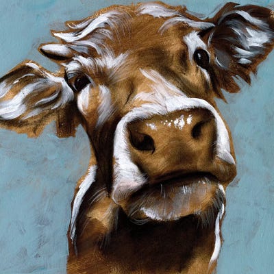 Cow Kisses I by Jennifer Paxton Parker art print