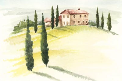 Tuscan Villa I by Jennifer Paxton Parker art print