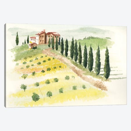 Tuscan Villa II Canvas Print #JPP26} by Jennifer Paxton Parker Canvas Art