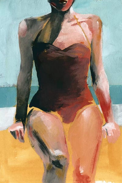 Vintage Swim II by Jennifer Paxton Parker canvas print