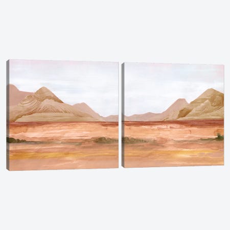 Desert Formation Diptych Canvas Print Set #JPP2HSET005} by Jennifer Paxton Parker Art Print