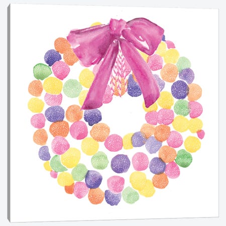 Candy Christmas Collection C Canvas Print #JPP350} by Jennifer Paxton Parker Canvas Wall Art