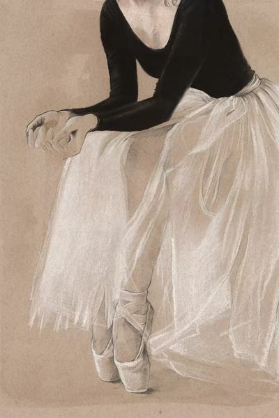 Fashion Illustrations: Ballet Study I by Jennifer Paxton Parker