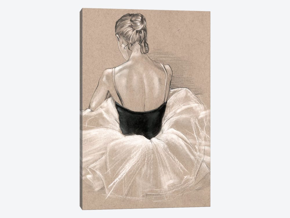 Ballet Study II by Jennifer Paxton Parker 1-piece Canvas Art Print