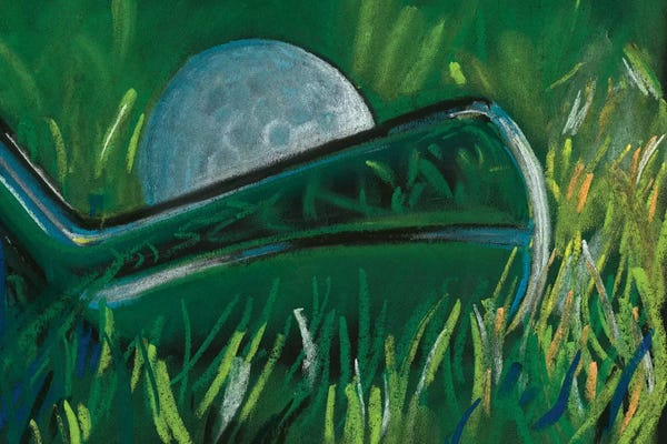 Golf: Tee Time I by Jennifer Paxton Parker