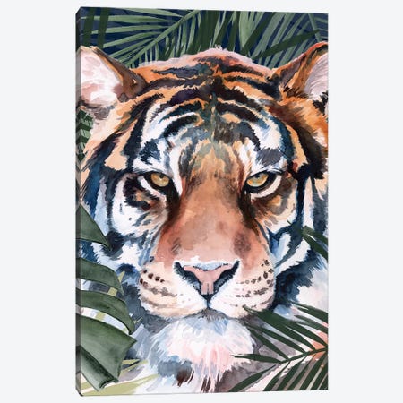 Jungle Cat I Canvas Print #JPP442} by Jennifer Paxton Parker Canvas Art