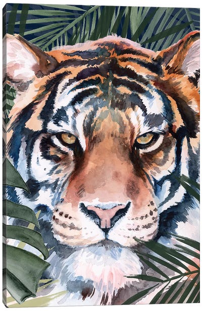 Jungle Cat I Canvas Art Print - Jennifer Paxton Parker
