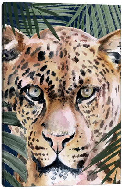 Jungle Cat II Canvas Art Print - Jennifer Paxton Parker