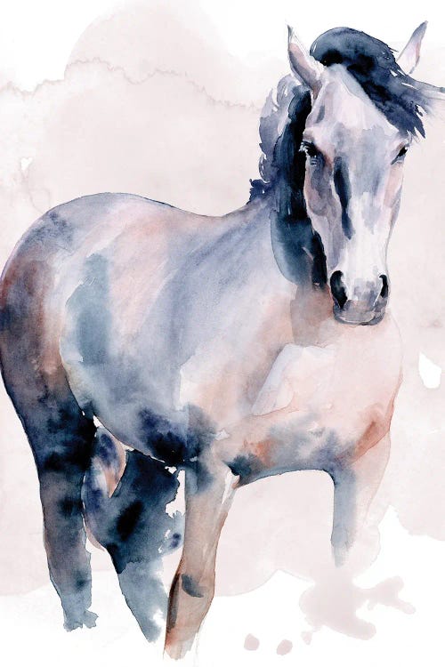 Horse in Watercolor I