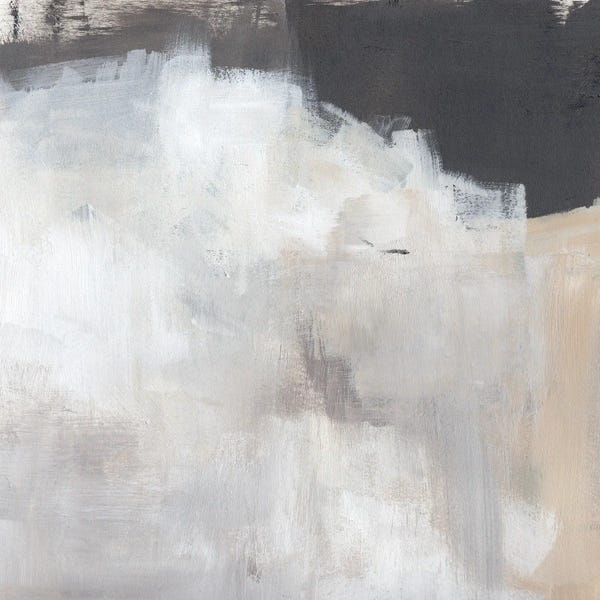 Large Modern Art - Canvas Prints: Neutral Abstract I by Jennifer Paxton Parker