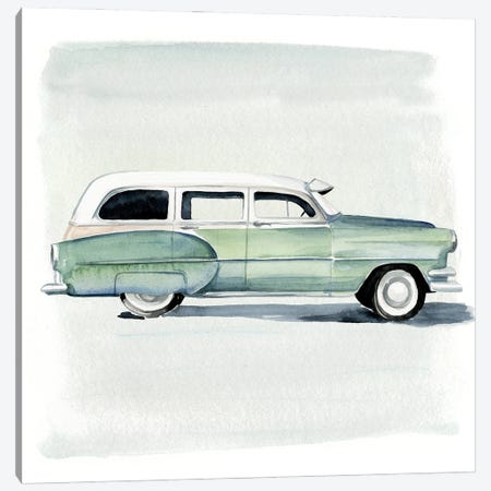 Classic Autos III Canvas Print #JPP51} by Jennifer Paxton Parker Canvas Artwork