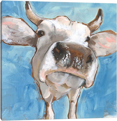 Cattle Close-up I Canvas Art Print