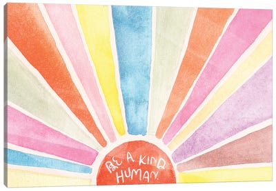 Human Kind II Canvas Art Print - Kindness Art