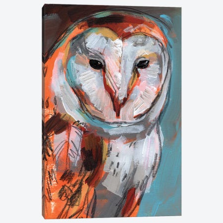 Optic Owl I Canvas Print #JPP562} by Jennifer Paxton Parker Canvas Art Print