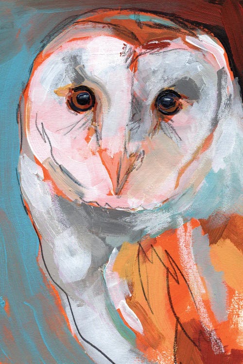 Optic Owl II by Jennifer Paxton Parker wall art