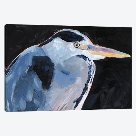 Great Heron I Canvas Print #JPP604} by Jennifer Paxton Parker Art Print