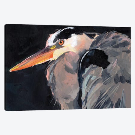 Great Heron II Canvas Print #JPP605} by Jennifer Paxton Parker Art Print