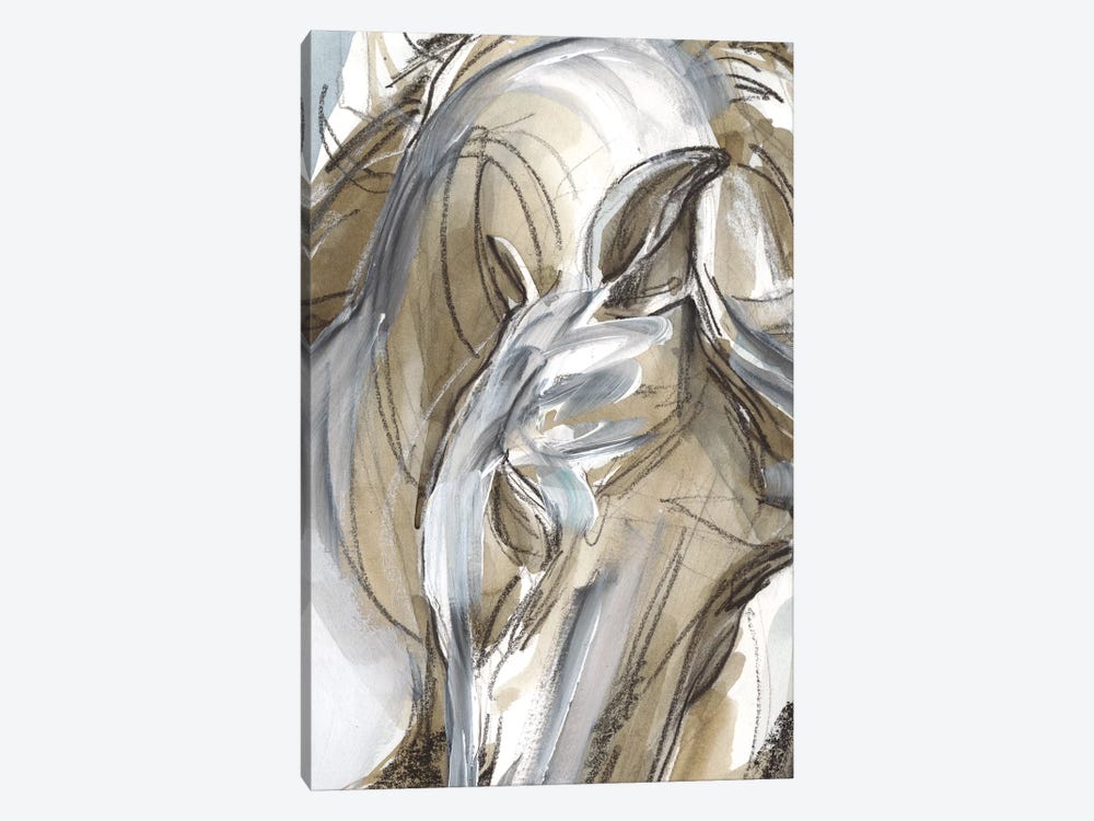 Horse Abstraction I by Jennifer Paxton Parker 1-piece Canvas Art Print