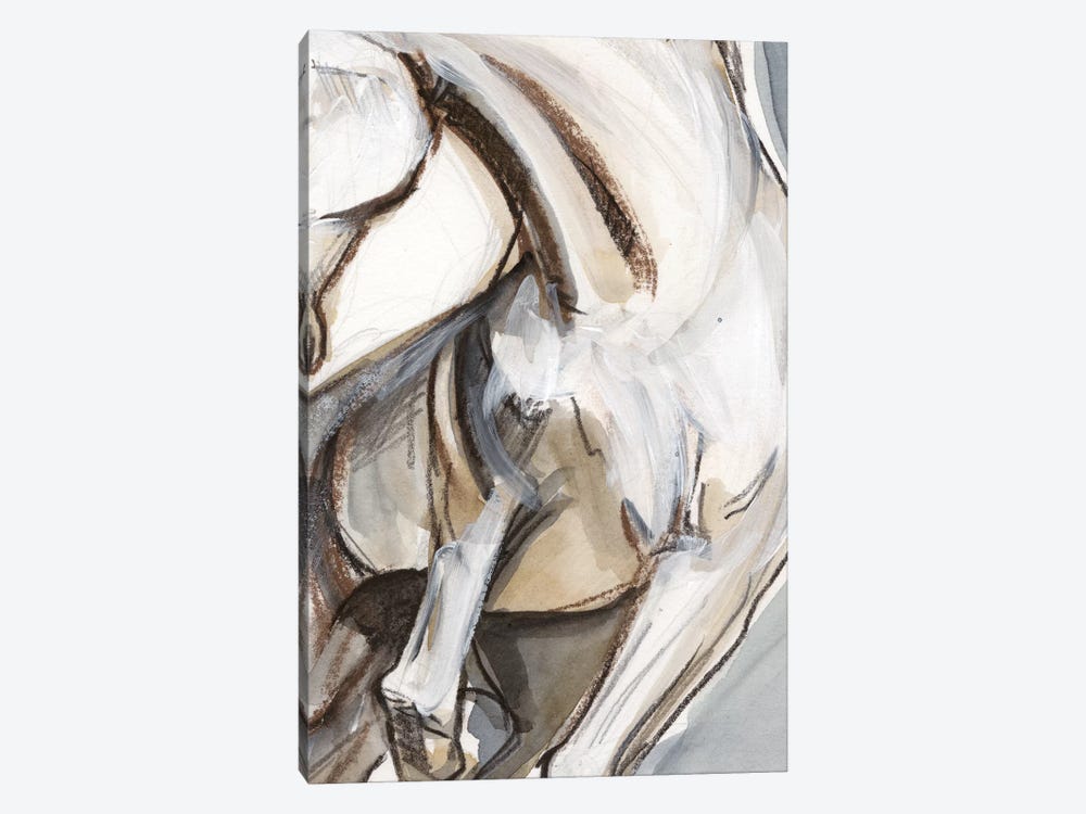 Horse Abstraction II by Jennifer Paxton Parker 1-piece Canvas Wall Art