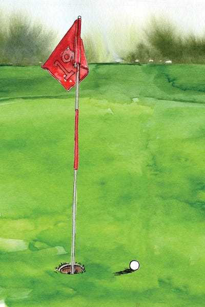 Golf: Tee Off Time I by Jennifer Paxton Parker